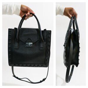 Loeffler Randall Black Studded Tote